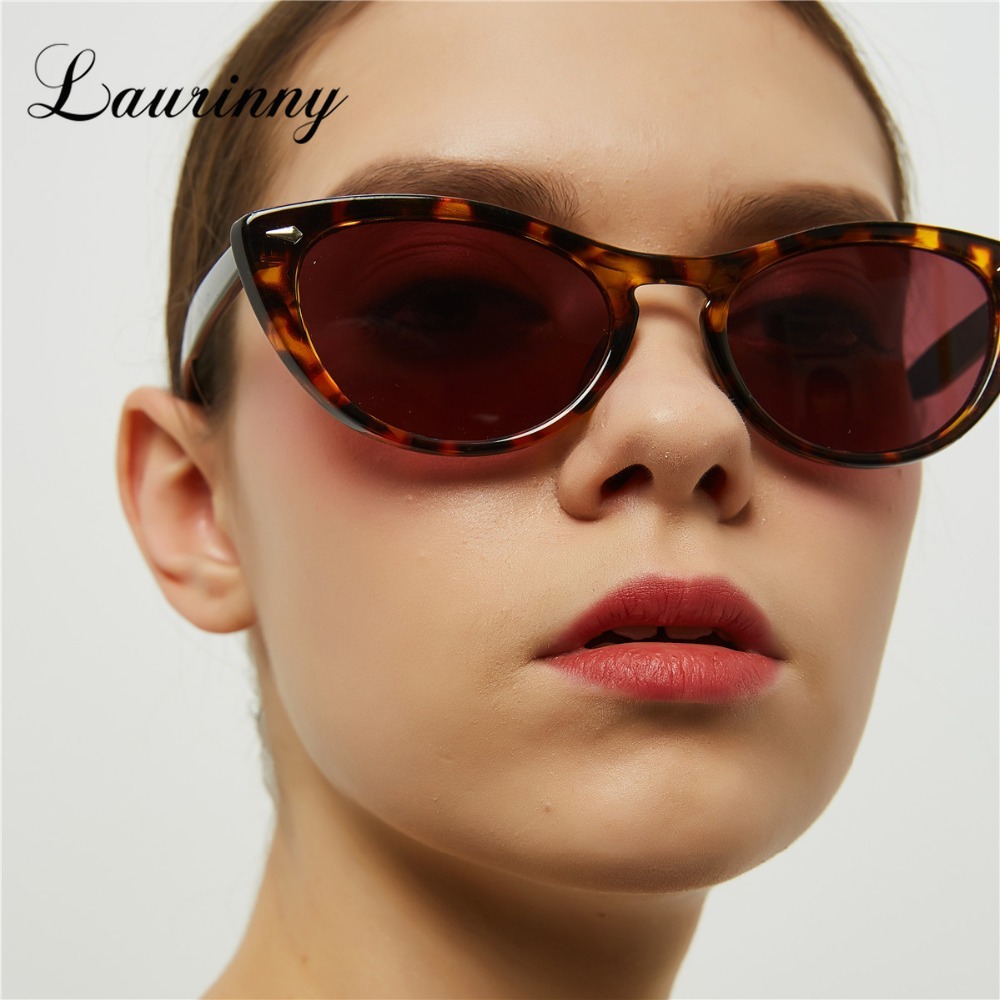 Women'S Fashion Of The 70S - Vintage Cat Eye Leopard Sonnenbrille Frauen