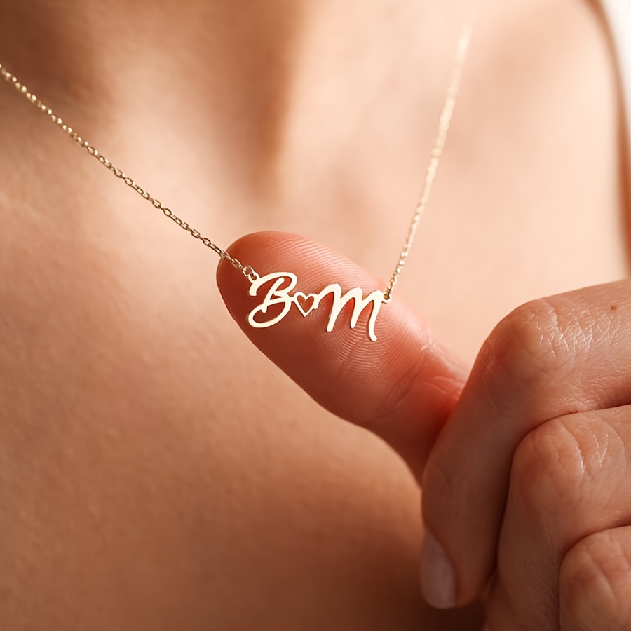 Women Fashion Names - Benutzerdefinierte Namensketten für Frauen, wasserdicht, Edelstahl,
