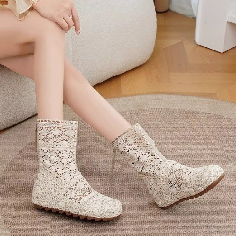 Xl Women'S Fashion - 2026 Neue Schuhe mit Schnürung, hohle