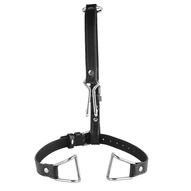 Women'S Fashion Harness - SM Mundplug weibliche Sklave Mundplug Edelstahl