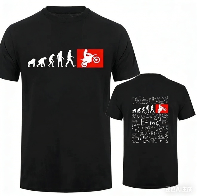 Women Fashion Evolution - T-Shirt mit lustigem Evolution-Muster für Herren