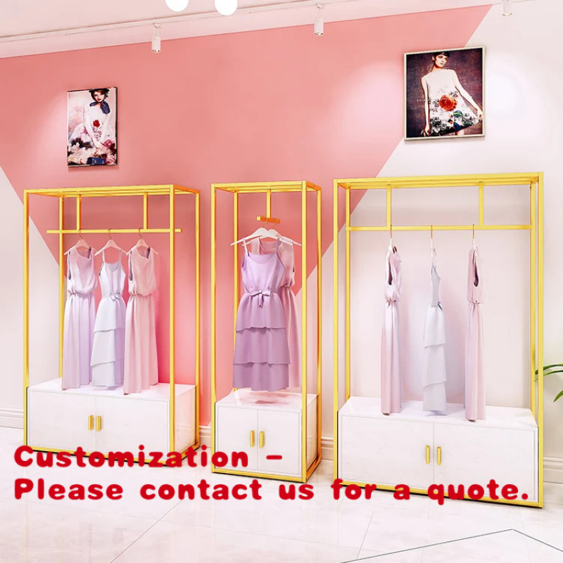 Women'S Fashion Boutique - Kleiderständer aus Metall für Modegeschäfte, Einzelhandel,