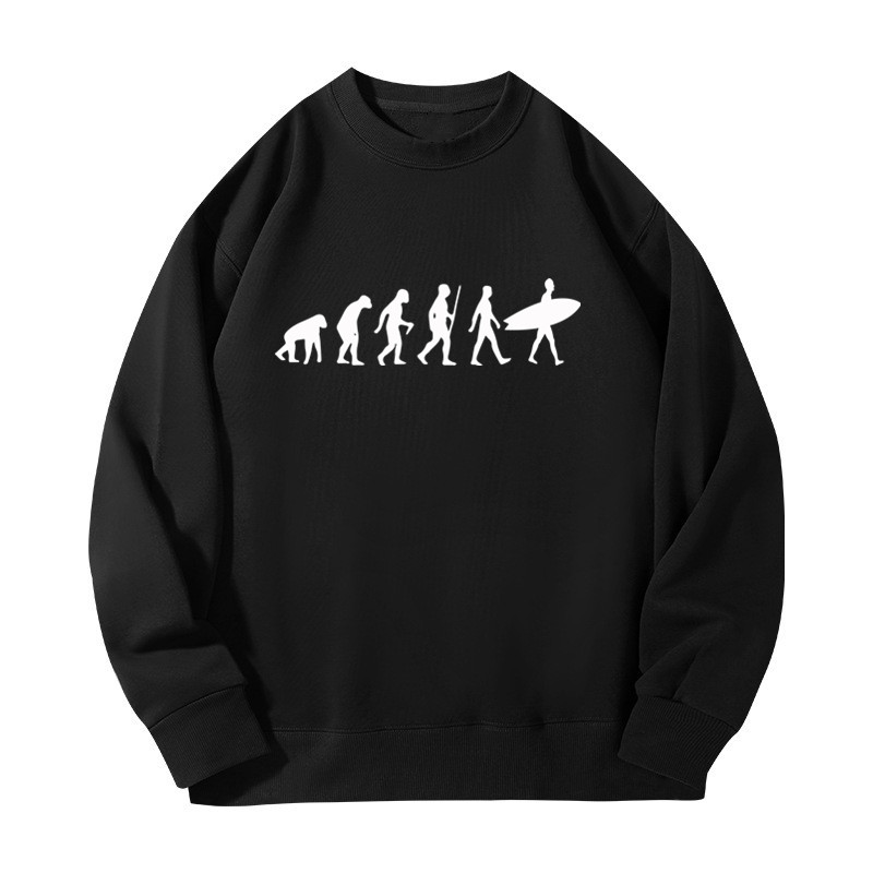Women Fashion Evolution - Herren Herbst-Winter Neuer Mehrfarbiger Sweatshirt mit