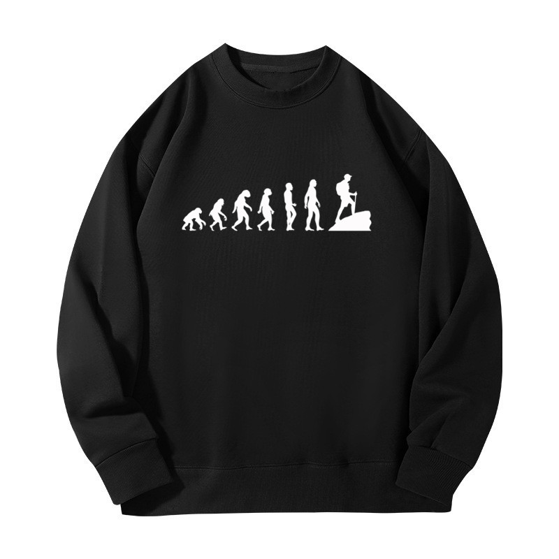 Women Fashion Evolution - Herren Herbst-Winter Neuer Mehrfarbiger Sweatshirt mit