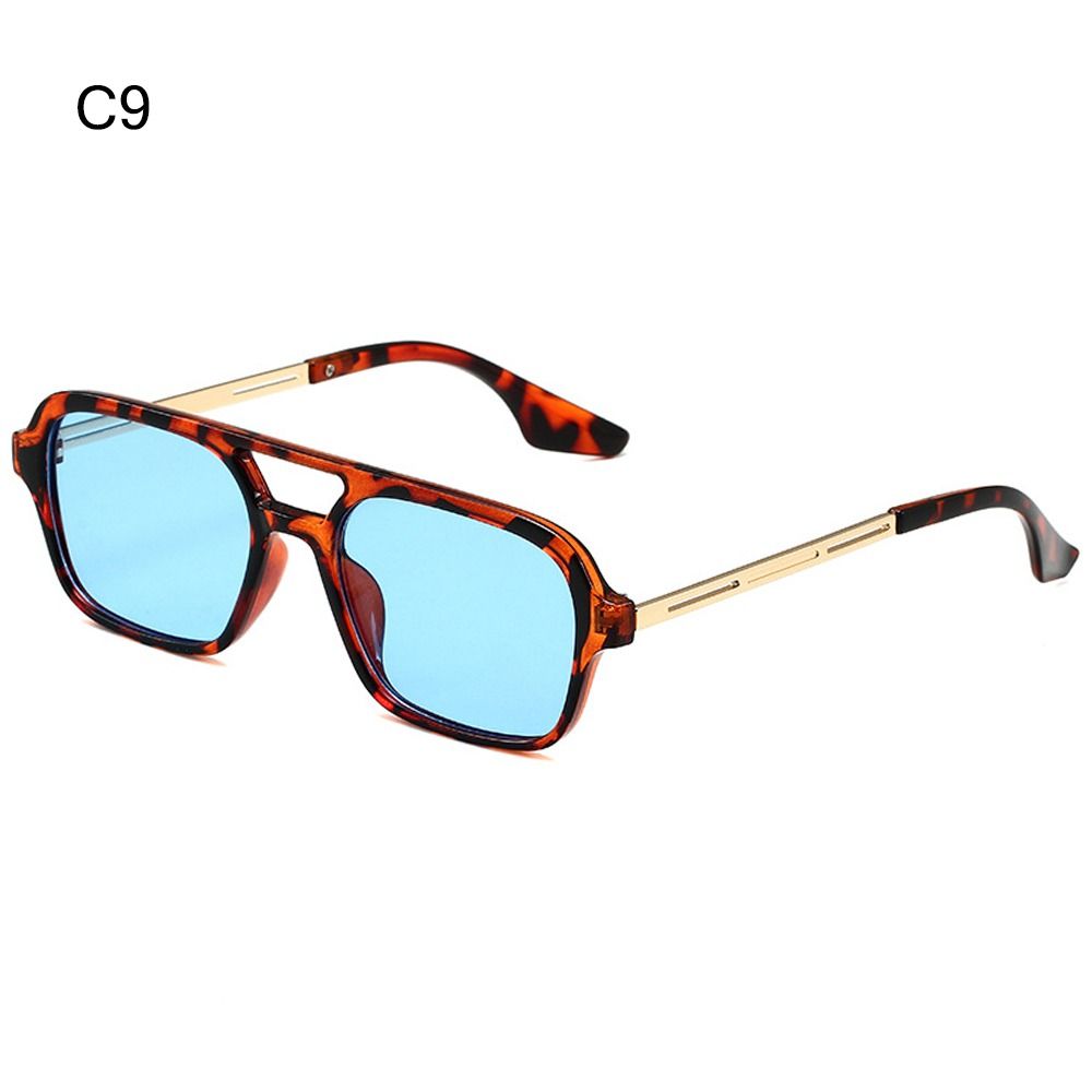 Women'S Fashion Of The 70S - Modische quadratische Sonnenbrille mit UV400-Schutz, Vintage-Sommer-Sonnenbrille
