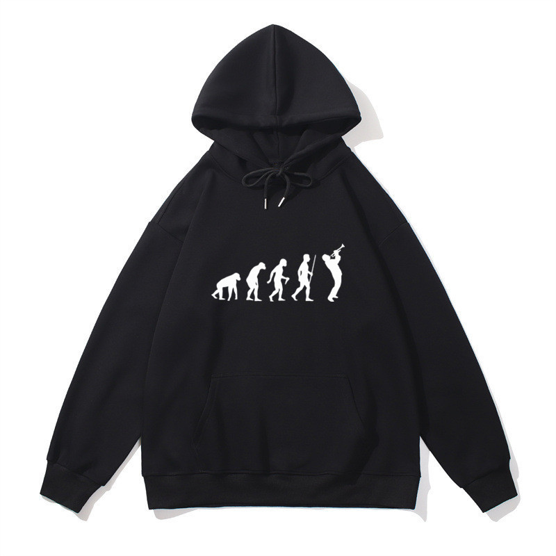Women Fashion Evolution - Evolution Of Trumpet Herren Damen Baumwoll-Hoodies