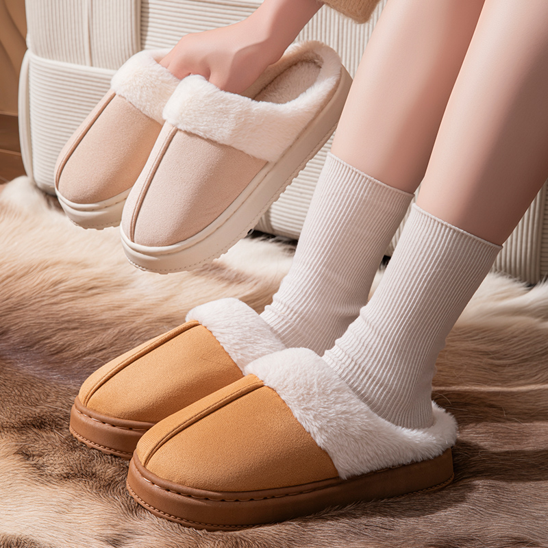 Women'S Fashion Winter 2026 - Modische Kunstwildleder-Plüschpantoffeln für Damen, Winter 2026,
