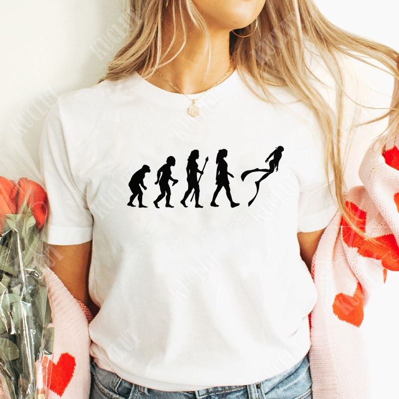 Lustige Evolution des Tauchens – Women Fashion Evolution Bewertung und Preis