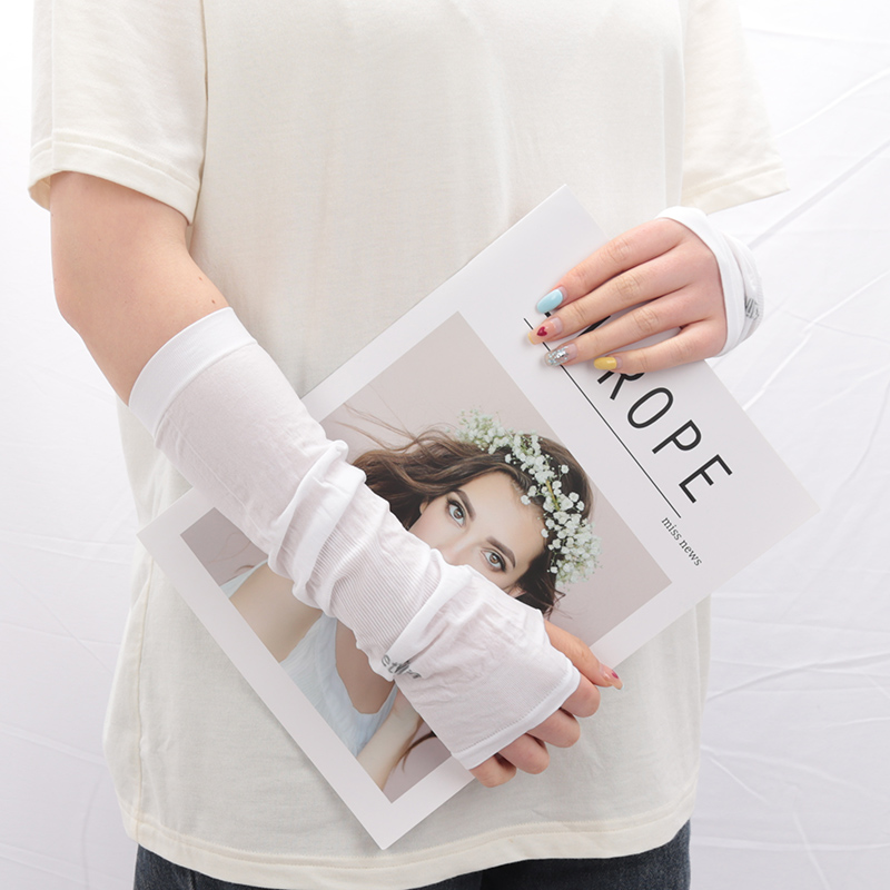 Neue Eis Seide Ärmel Sonnensch – Women'S Fashion Gloves Bewertung und Preis