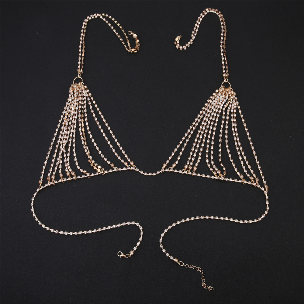 Luxus Herz Crytal Bikini Körpe – Women'S Fashion Harness Bewertung und Preis