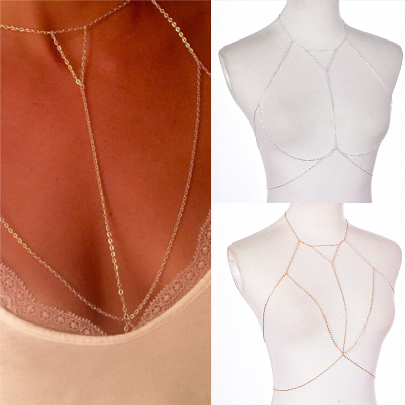 Gold Silber Mode Glieder kette – Women'S Fashion Harness Bewertung und Preis