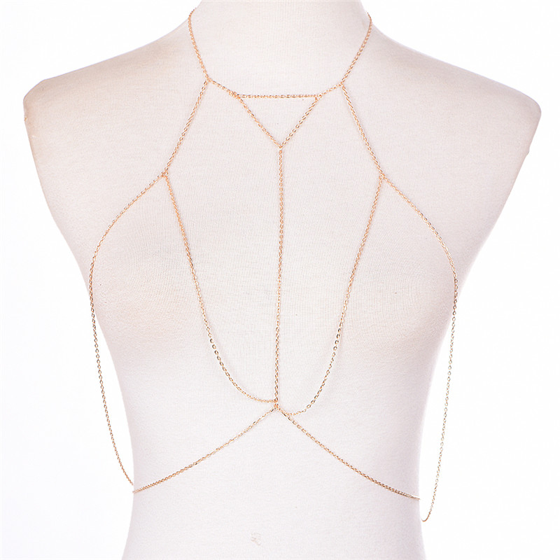 Gold Silber Mode Glieder kette – Women'S Fashion Harness Bewertung und Preis
