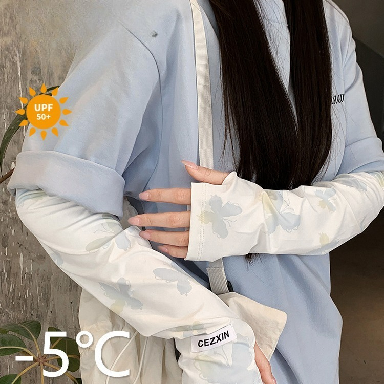 Neue Schmetterlings-Sonnenschu – Women'S Fashion Gloves Bewertung und Preis