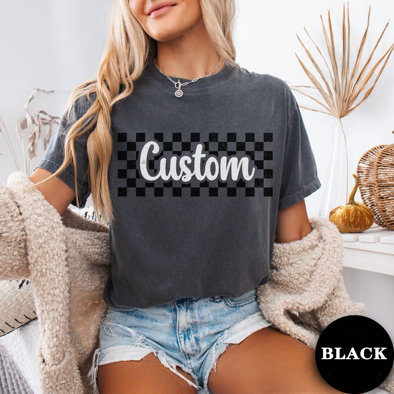 Vintage Distressed T-Shirt mit – Women Fashion Names Bewertung und Preis