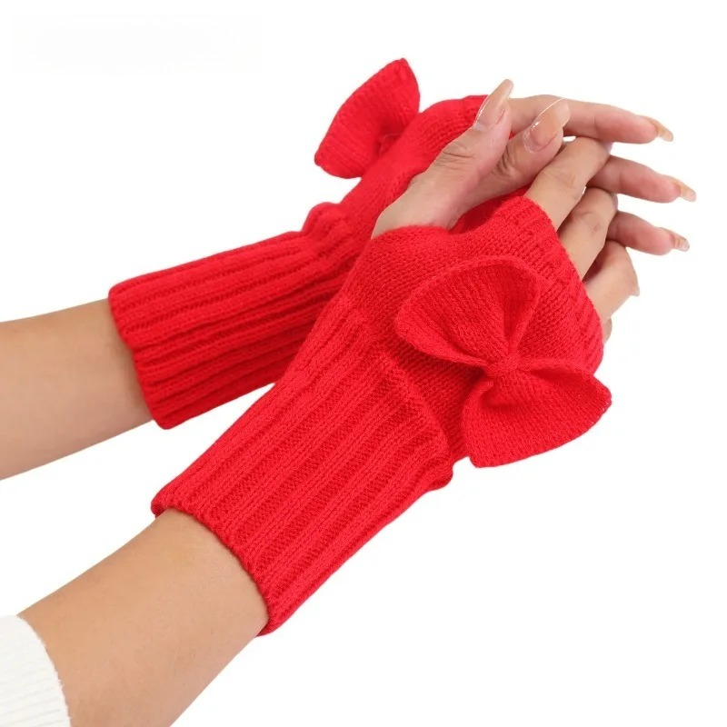 Gestrickte fingerlose Handschu – Women'S Fashion Gloves Bewertung und Preis