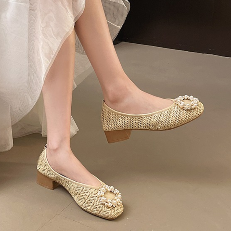 Flache Schuhe aus Luxus-Leder, – Women'S Fashion Summer 2025 Bewertung und Preis