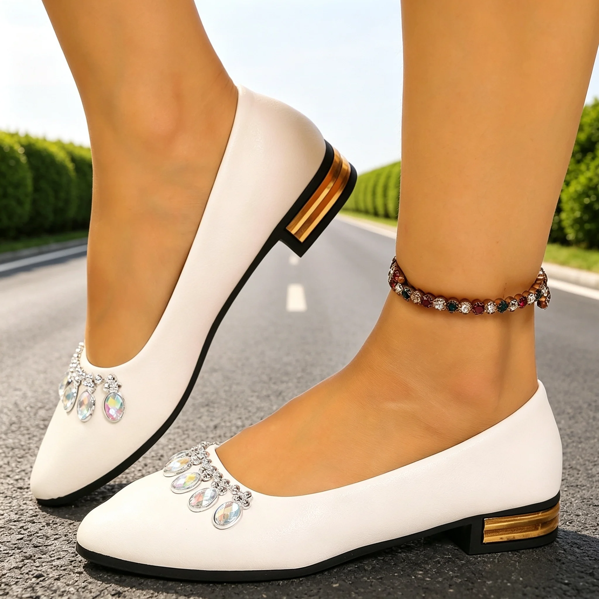 Damen Flache Schuhe mit Spitze – Women'S Fashion Loafers Bewertung und Preis