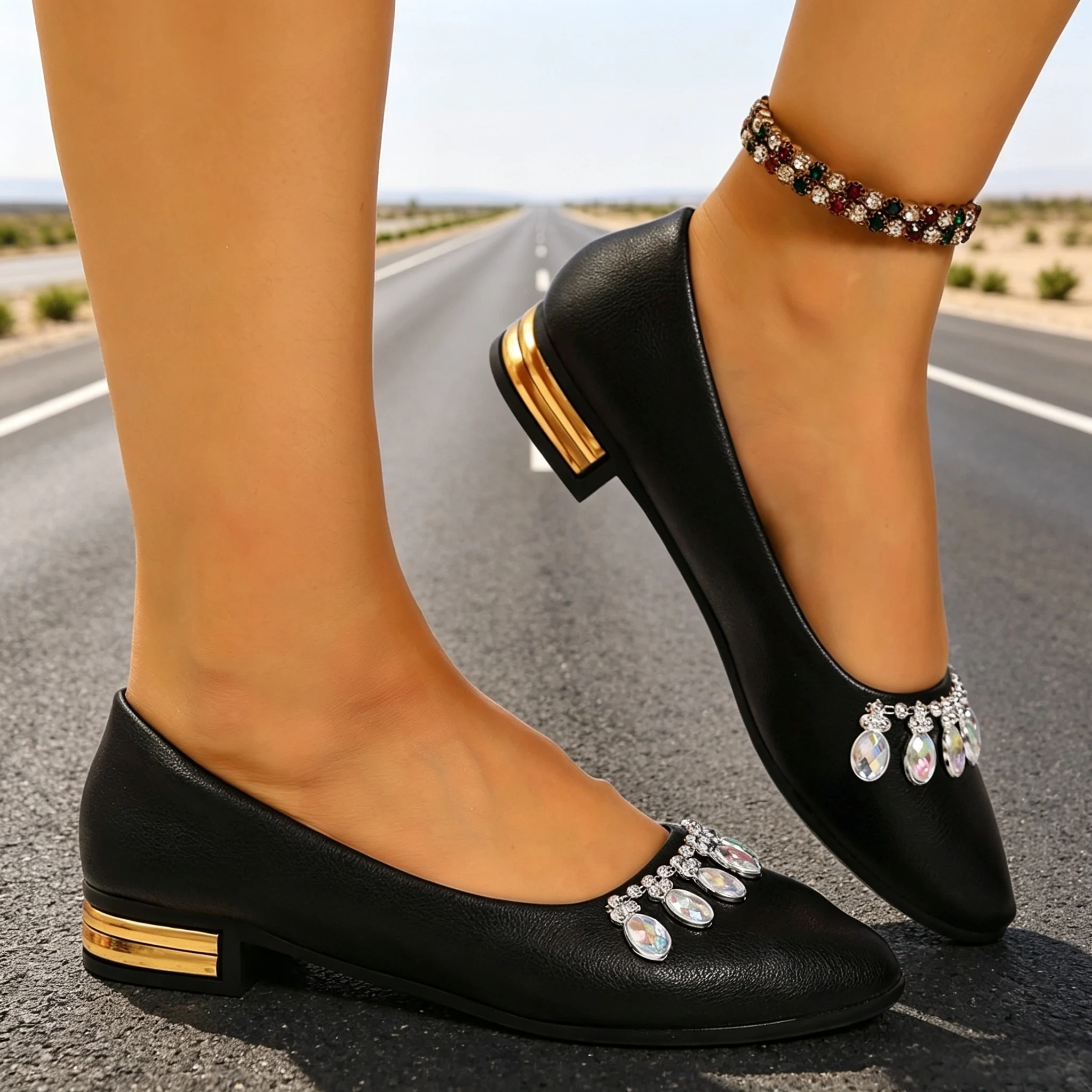 Damen Flache Schuhe mit Spitze – Women'S Fashion Loafers Bewertung und Preis
