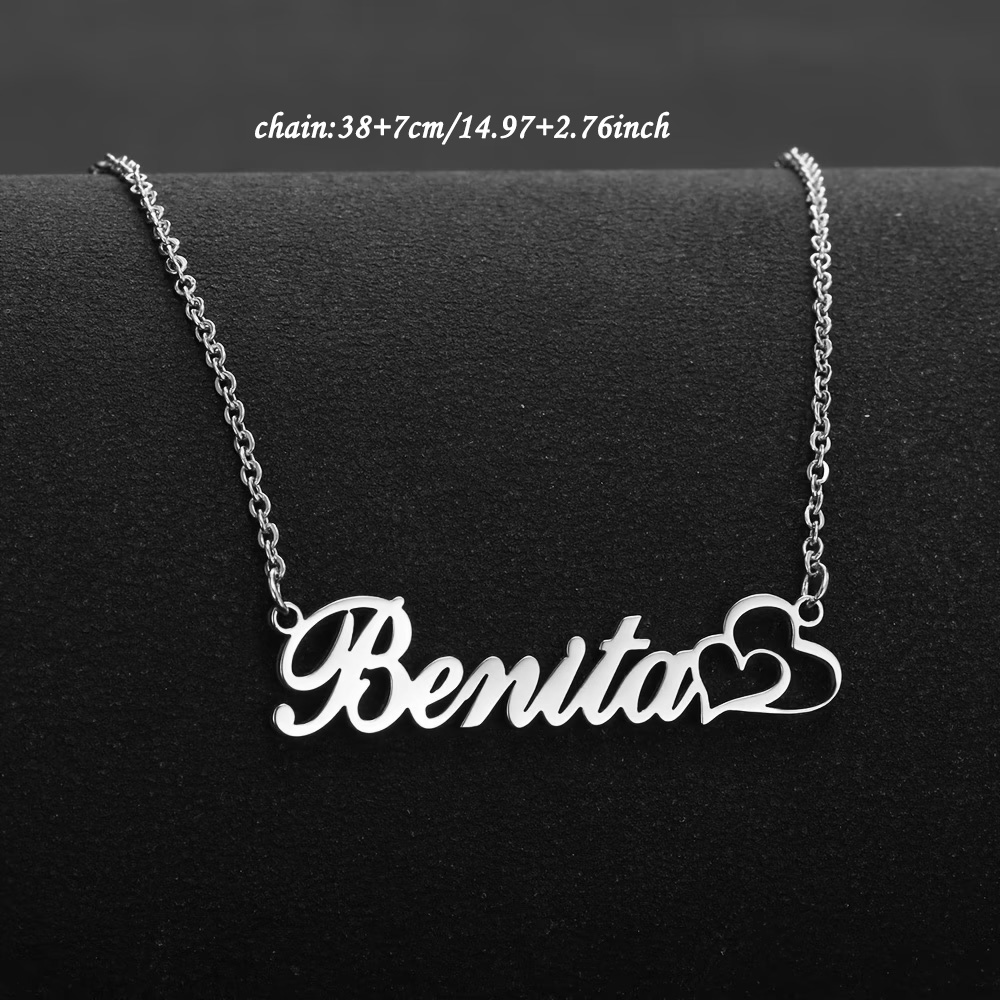 Personalisierte Doppelherz-Hal – Women Fashion Names Bewertung und Preis