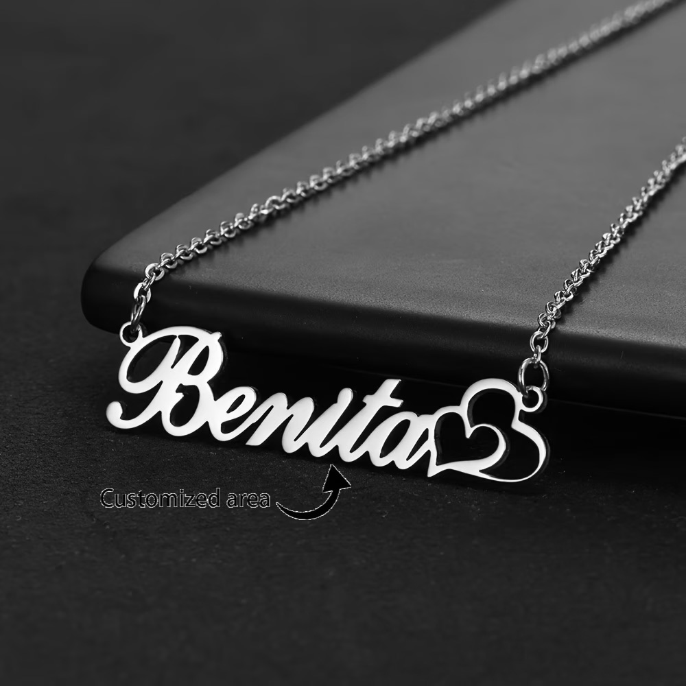Personalisierte Doppelherz-Hal – Women Fashion Names Bewertung und Preis
