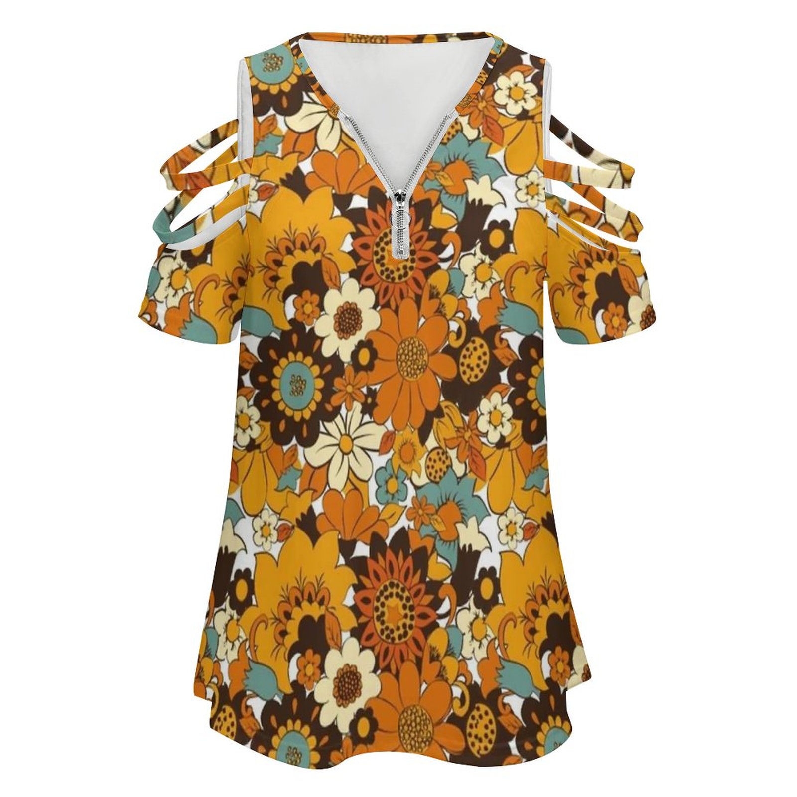 70S 60S Retro Blume Power, flo – Women'S Fashion Of The 70S Bewertung und Preis