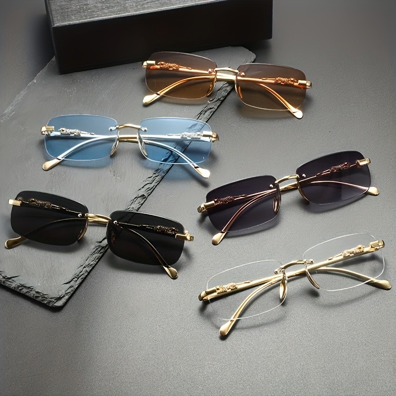 Modische Randlose Metall-Sonne – Women'S Fashion Eyewear Bewertung und Preis