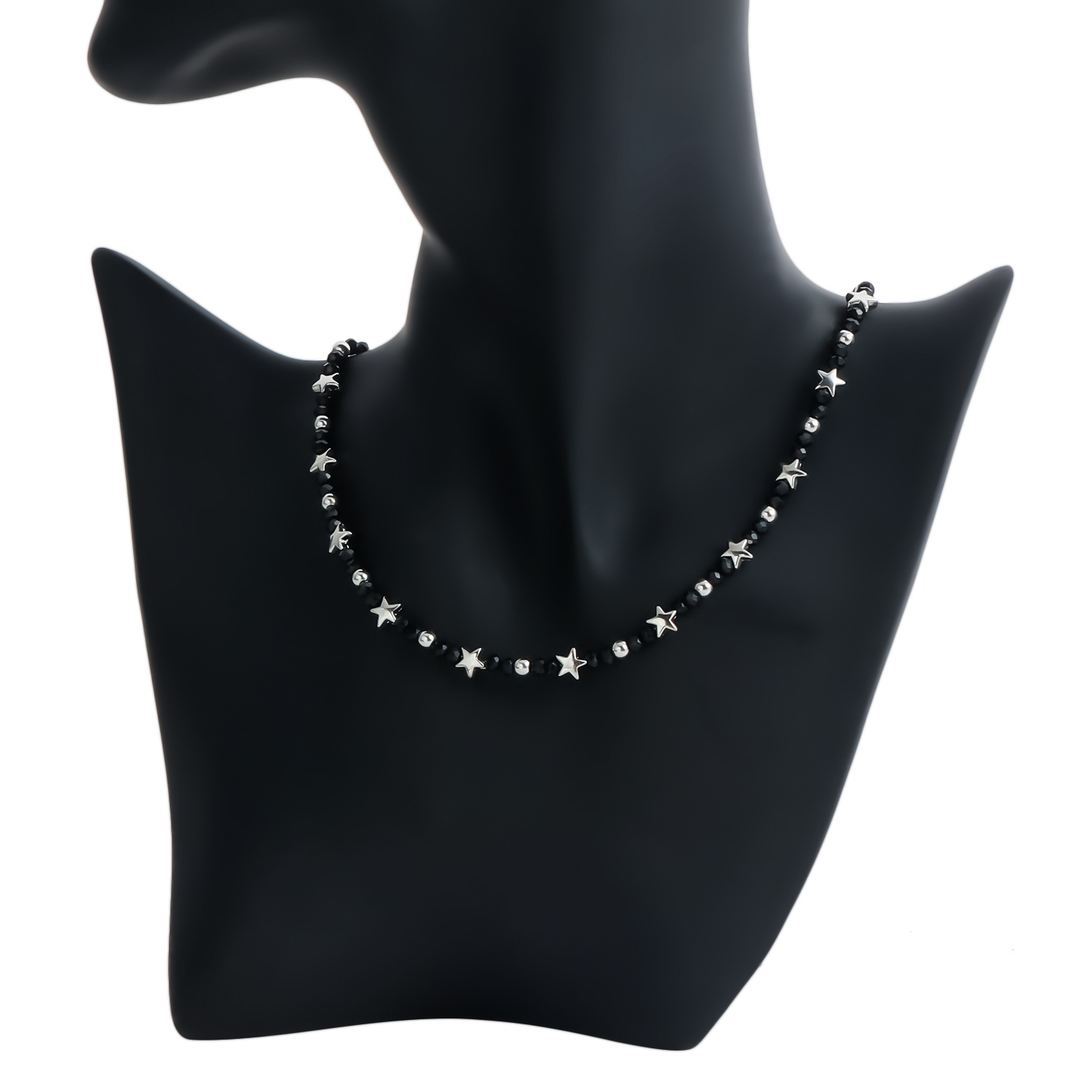 Perlenbesetzte Stern-Herz-Chok – Women'S Fashion Edgy Bewertung und Preis