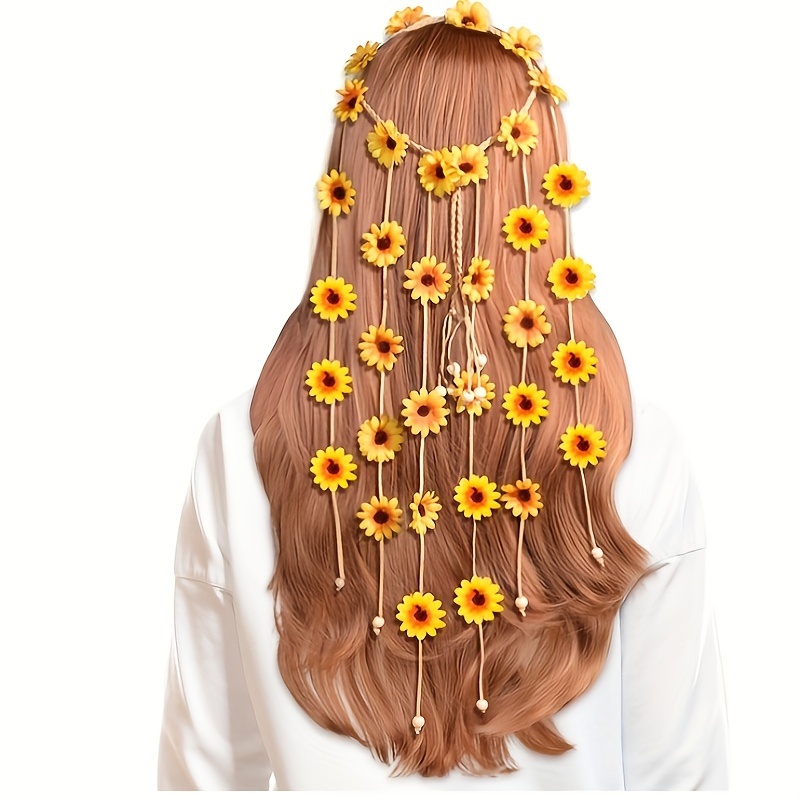 Blumen-Hippie-Stirnband, Blume – Women'S Fashion Of The 70S Bewertung und Preis