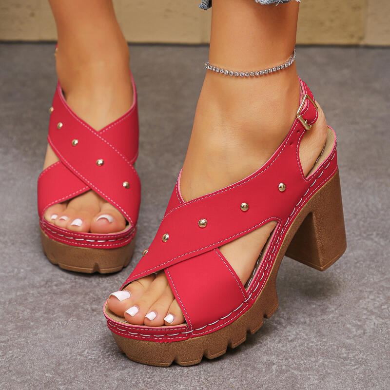 Vintage Super High Heel Cross  – Women'S Fashion Spring Summer 2026 Bewertung und Preis