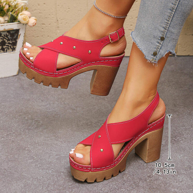 Vintage Super High Heel Cross  – Women'S Fashion Spring Summer 2026 Bewertung und Preis