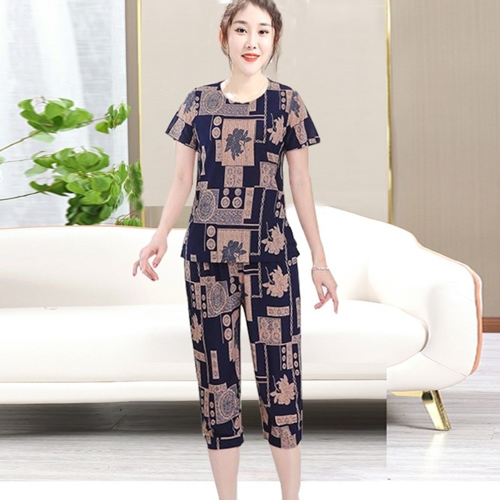 Modische Übergrößen-T-Shirt-Se – Women'S Fashion Pajamas Bewertung und Preis