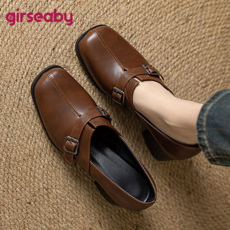 Girseaby Vintage-Damen-Pumps,  – Women'S Fashion Loafers Bewertung und Preis